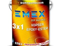 Vopsea Epoxy-Ester 3 in 1 ?Emex Q3-Guard? - Albastru - Bid. 23 Kg